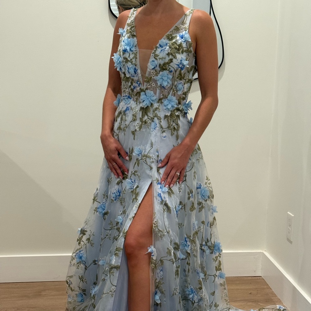 JVN Floral Prom Dress